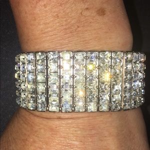 Vintage 1950's Rhinestone Bracelet